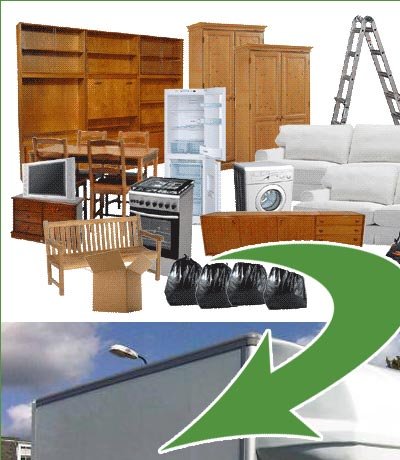We Can Fit All Of This From Your Reading House Clearance Into Our Vans